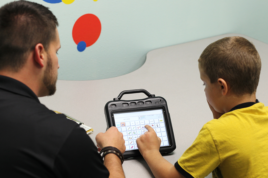 Worth Repeating Introducing Switches And Augmentative Communication Devices To Very Young Children Augmentative Communication Pediatric Therapy Communication